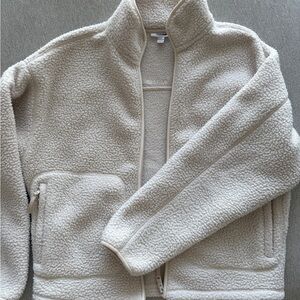 Garage Cream Fleece Jacket